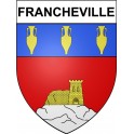 Francheville Sticker wappen, gelsenkirchen, augsburg, klebender aufkleber