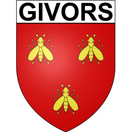 Pegatinas escudo de armas de Anglet adhesivo de la etiqueta engomada