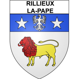 Pegatinas escudo de armas de Anglet adhesivo de la etiqueta engomada