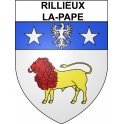 Rillieux-la-Pape 69 ville Stickers blason autocollant adhésif