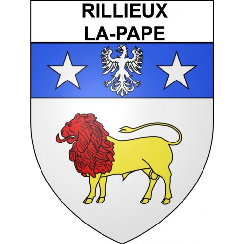 Rillieux-la-Pape 69 ville Stickers blason autocollant adhésif
