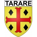 Pegatinas escudo de armas de Anglet adhesivo de la etiqueta engomada