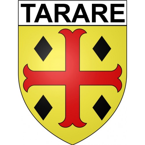 Pegatinas escudo de armas de Anglet adhesivo de la etiqueta engomada