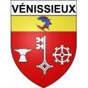 Vénissieux 69 ville Stickers blason autocollant adhésif