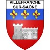 Villefranche-sur-Saône 69 ville Stickers blason autocollant adhésif