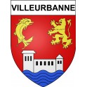 Villeurbanne 69 ville Stickers blason autocollant adhésif