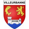 Villeurbanne 69 ville Stickers blason autocollant adhésif
