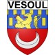 Vesoul 70 ville Stickers blason autocollant adhésif