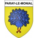 Paray-le-Monial Sticker wappen, gelsenkirchen, augsburg, klebender aufkleber