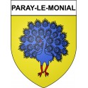 Paray-le-Monial Sticker wappen, gelsenkirchen, augsburg, klebender aufkleber