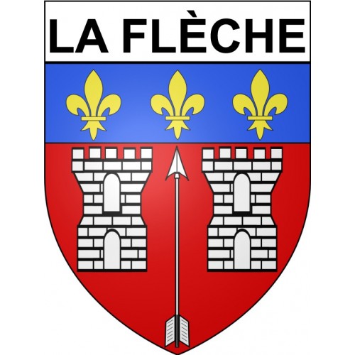 Stickers coat of arms Anglet adhesive sticker