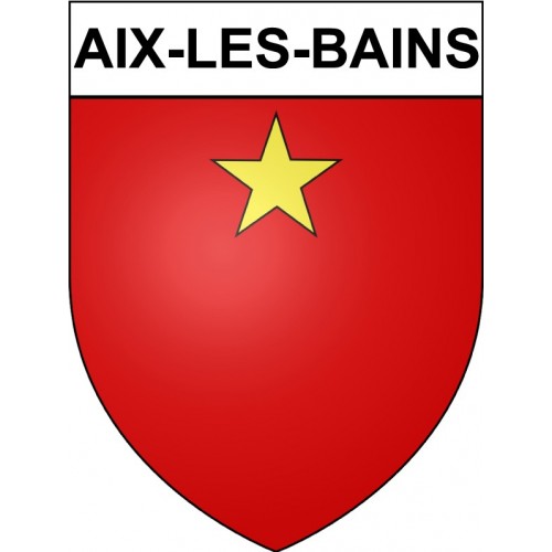 Aix-les-Bains 73 ville Stickers blason autocollant adhésif