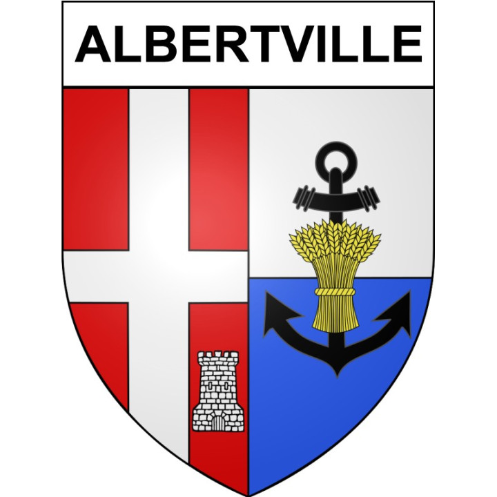 Stickers coat of arms Anglet adhesive sticker