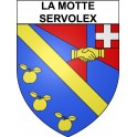 La Motte-Servolex 73 ville Stickers blason autocollant adhésif