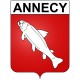 Annecy 74 ville Stickers blason autocollant adhésif