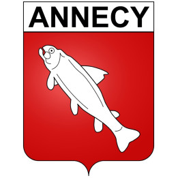 Pegatinas escudo de armas de Anglet adhesivo de la etiqueta engomada