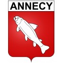 Annecy 74 ville Stickers blason autocollant adhésif