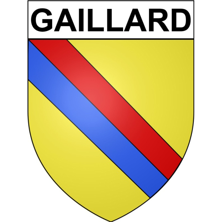 Annecy Sticker wappen, gelsenkirchen, augsburg, klebender aufkleber