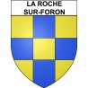 Pegatinas escudo de armas de Annecy adhesivo de la etiqueta engomada