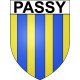 Pegatinas escudo de armas de Annecy adhesivo de la etiqueta engomada