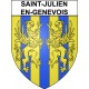 Pegatinas escudo de armas de Annecy adhesivo de la etiqueta engomada