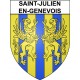 Saint-Julien-en-Genevois 74 ville Stickers blason autocollant adhésif