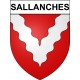 Sallanches 74 ville Stickers blason autocollant adhésif