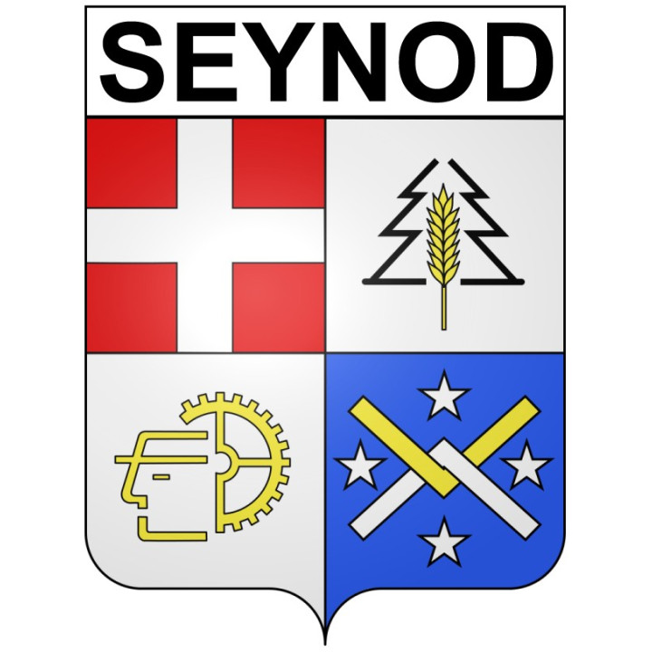 Stickers coat of arms Annecy adhesive sticker