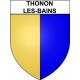 Pegatinas escudo de armas de Annecy adhesivo de la etiqueta engomada