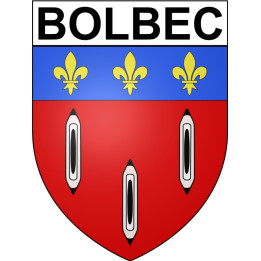 Pegatinas escudo de armas de Annecy adhesivo de la etiqueta engomada