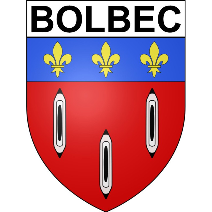 Pegatinas escudo de armas de Annecy adhesivo de la etiqueta engomada