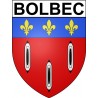 Bolbec 76 ville Stickers blason autocollant adhésif