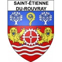 Saint-étienne-du-Rouvray Sticker wappen, gelsenkirchen, augsburg, klebender aufkleber