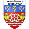 Saint-étienne-du-Rouvray 76 ville Stickers blason autocollant adhésif