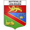 Annecy Sticker wappen, gelsenkirchen, augsburg, klebender aufkleber