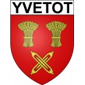 Yvetot 76 ville Stickers blason autocollant adhésif