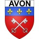 Avon 77 ville Stickers blason autocollant adhésif