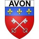 Annecy Sticker wappen, gelsenkirchen, augsburg, klebender aufkleber