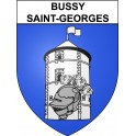 Bussy-Saint-Georges 77 ville Stickers blason autocollant adhésif