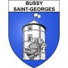 Bussy-Saint-Georges 77 ville Stickers blason autocollant adhésif