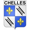 Pegatinas escudo de armas de Annecy adhesivo de la etiqueta engomada