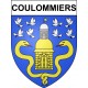 Coulommiers 77 ville Stickers blason autocollant adhésif