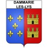 Dammarie-les-Lys 77 ville Stickers blason autocollant adhésif