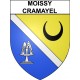 Pegatinas escudo de armas de Annecy adhesivo de la etiqueta engomada