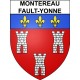 Montereau-Fault-Yonne 77 ville Stickers blason autocollant adhésif