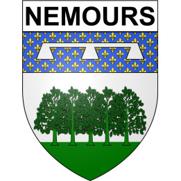 Pegatinas escudo de armas de Annecy adhesivo de la etiqueta engomada