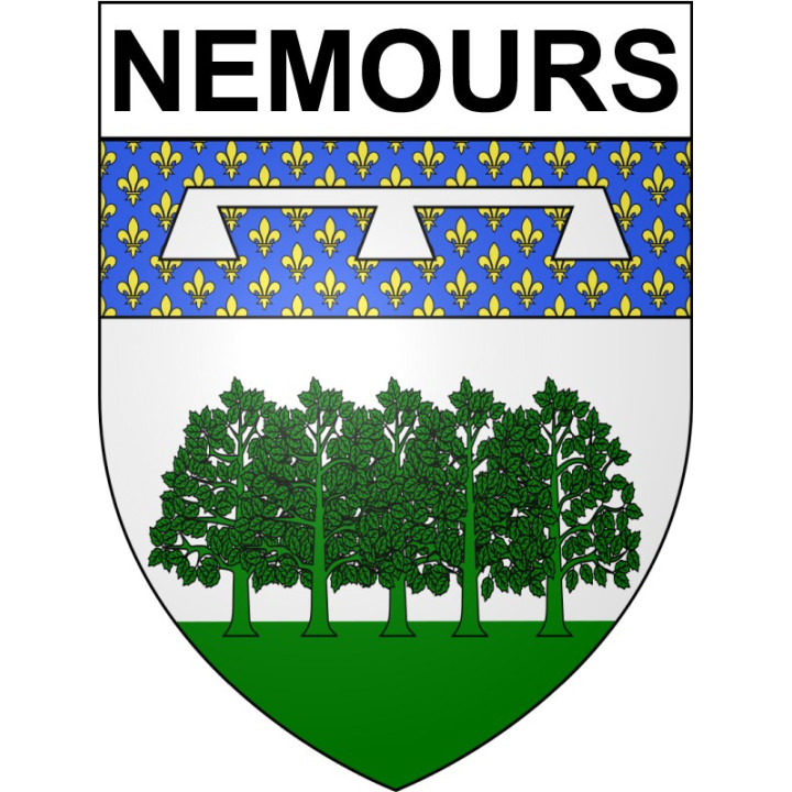 Pegatinas escudo de armas de Annecy adhesivo de la etiqueta engomada