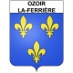 Ozoir-la-Ferrière Sticker wappen, gelsenkirchen, augsburg, klebender aufkleber