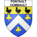 Pegatinas escudo de armas de Annecy adhesivo de la etiqueta engomada
