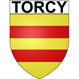 Pegatinas escudo de armas de Annecy adhesivo de la etiqueta engomada